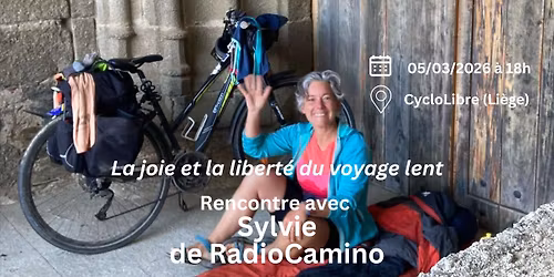 Rencontre avec Sylvie, de RadioCamino : "La joie et la libert\u00e9 du voyage lent"