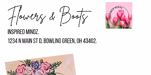 Flowers & Boots.