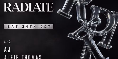 RADIATE PRESENTS: Arch 2 - Windsor