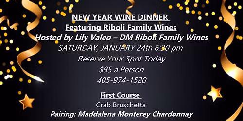 New Year Wine Dinner
