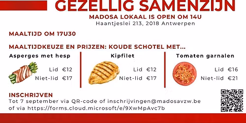 MADOSA - OPEN MONUMENTENDAG + LOKAAL OPEN