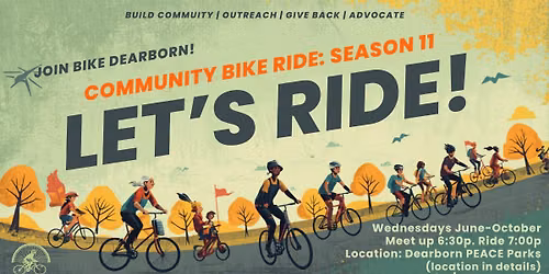 Bike Dearborn Community Ride Season 11-Episode 1 WEST