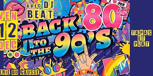 SOIREE Ann\u00e9es 80's 90's