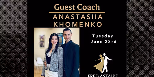 Guest Instructor Anastasiia Khomenko