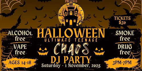 CHAOS - Teenage Halloween DJ Party