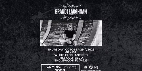 Brandt Laughnan Acoustics at White Elephant Pub
