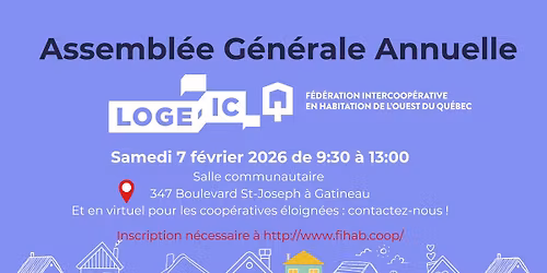 Assembl\u00e9e g\u00e9n\u00e9rale annuelle de la FIHAB et Loge-IC
