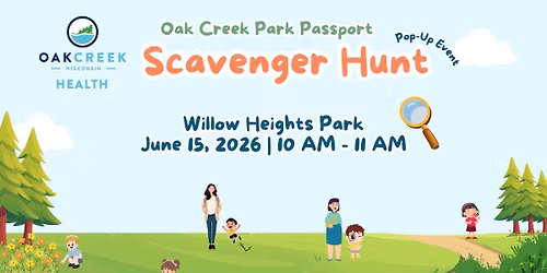 Scavenger Hunt at Willow Heights Park