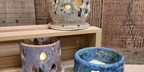 Stoneware on the Wheel - Votive Holder