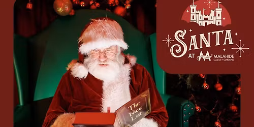 Santa at Malahide Castle