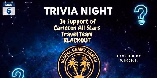 Trivia Night Fundraiser