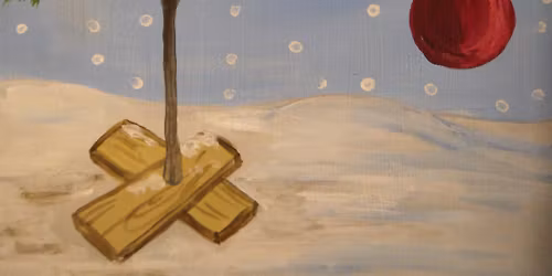 Paint a Charlie Brown tree