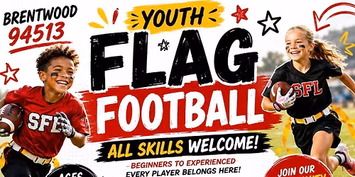 Youth Flag Football- Brentwood 94513