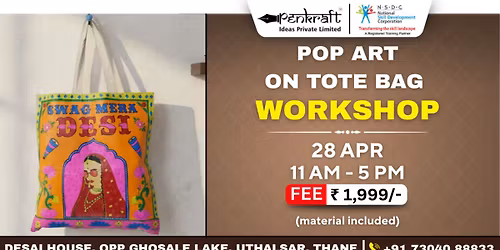 Penkraft Pop Art on Tote Bag Workshop