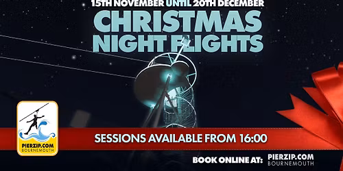 PierZip Christmas Night Flights