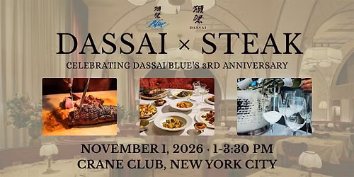 Celebrating DASSAI BLUE\u2019s 3rd Anniversary in New York
