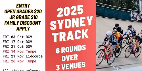 2025 Sydney Track - Tempe