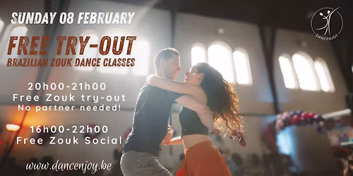 Free try-out + social | Brazilian Zouk partner dance