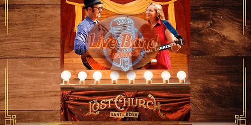 Live Band Karaoke - You be the lead singer!