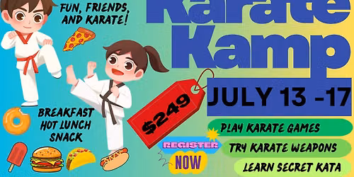 Kids Karate Summer Day Camp @ TMMAA
