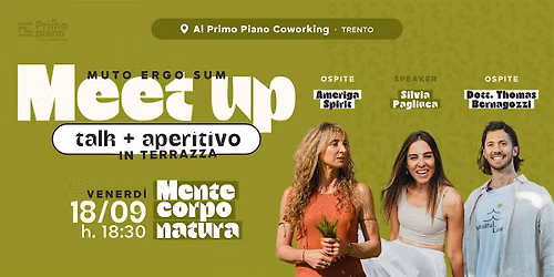 Muto Ergo Sum * Talk + Aperitivo