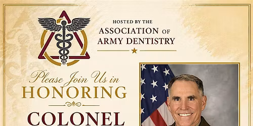 Association of Army Dentistry Corps Chief Retirement Social