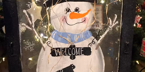 Alpena Farmers Market kickoff to the Holiday Season painting class