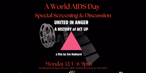 World AIDS Day Screening of United in Anger: A History of ACT UP  by Jim Hubbard