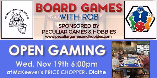 BGWR: Weekly Game Night -> Open Gaming
