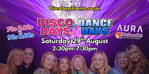 Disco Days - 29th August \ud83e\udea9 Aberdeen