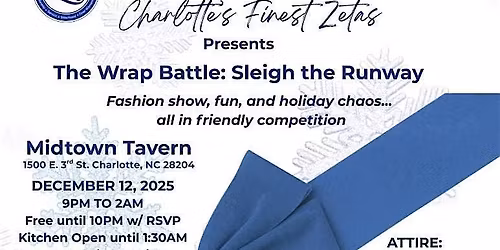 \u2605-\u2605 THE WRAP BATTLE : Sleigh The Runway \u2605-\u2605 Zeta's Supporting Safe Alliance
