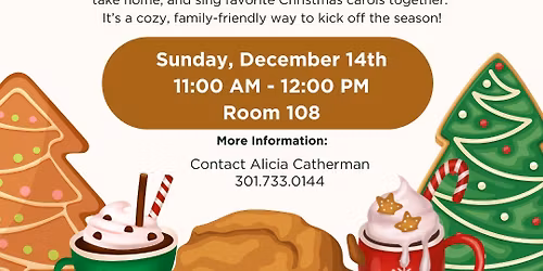 Children's Cookies, Cocoa, and Carols Christmas Party