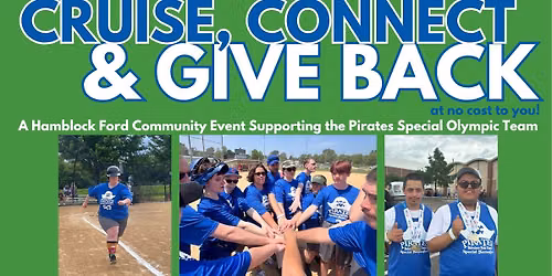 Cruise, Connect, & Give Back to the Pirates Special Olympic Team!