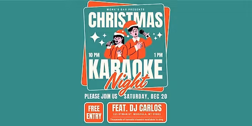 Monk\u2019s Presents Christmas Karaoke