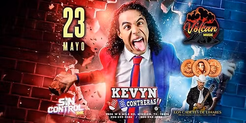 KEVYN CONTRERAS EN MCALLEN SIN CONTROL TOUR