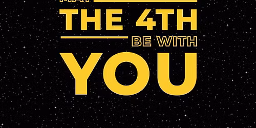 May the 4th be with you! 