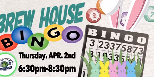 Brew House Bingo (Pastel Themed) 