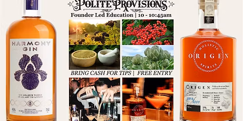 Holistic Spirits Cocktail Competition