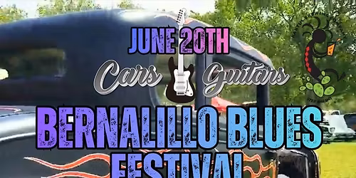 Cars & Guitars Car Show at Bernalillo Blues Festival