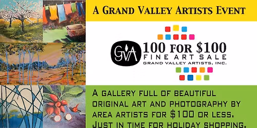 100 for $100-Fine Art Sale