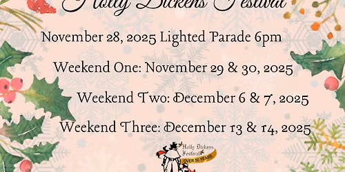 Holly Dickens Festival