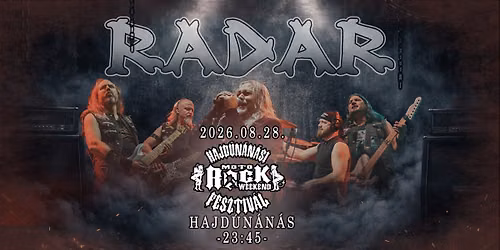 RADAR \u274c MOTO-ROCK WEEKEND