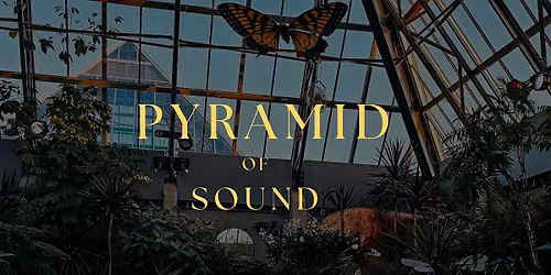 Pyramid of Sound  at Muttart Conservatory in Edmonton AB- November 23, 2026