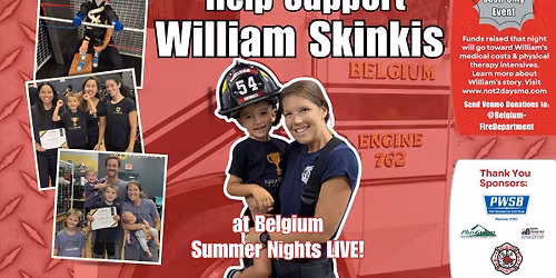 Williams Skinkis Fundraiser at Belgium Summer Nights LIVE