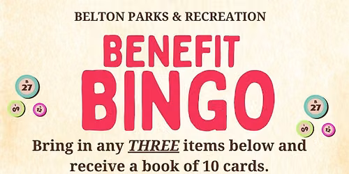 Benefit Bingo