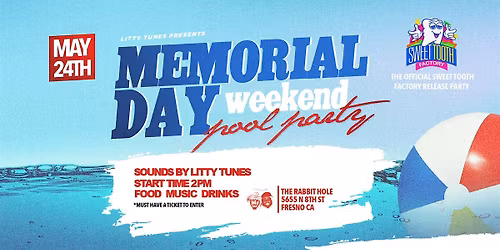 Memorial Day Weekend Pool Party
