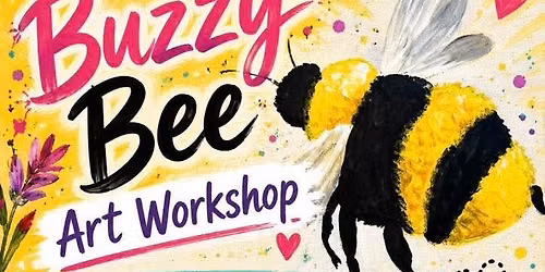 Buzzy Bee art workshops with Thea Acrylic Art