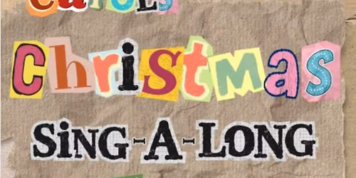 THE CARDBOARD CAROLS CHRISTMAS SING-A-LONG SHOW!