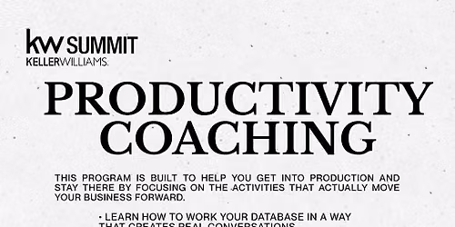 Productivity Coaching