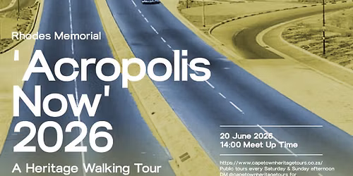 Acropolis Now - A Heritage Walking Tour through the University of Cape Town
